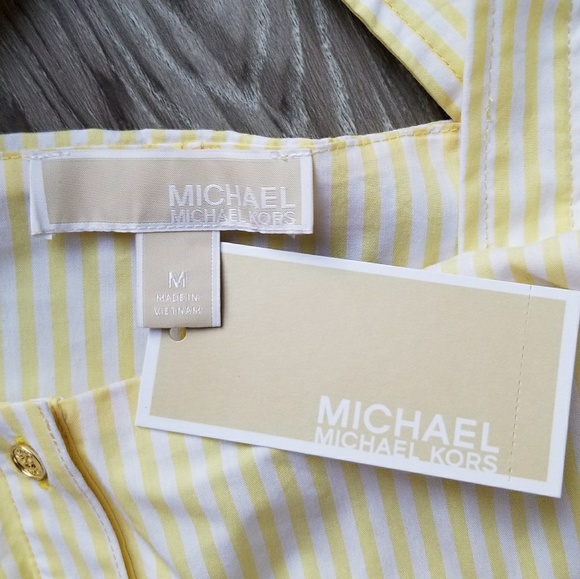 NWT MICHAEL Michael Kors cross back cold s… - Picture 4 of 4